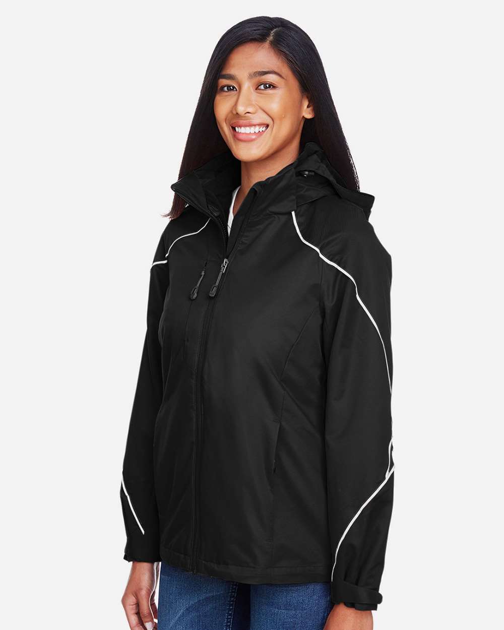 North End-78196-Women's Angle 3-in-1 Jacket with Bonded Fleece Liner - Image 5