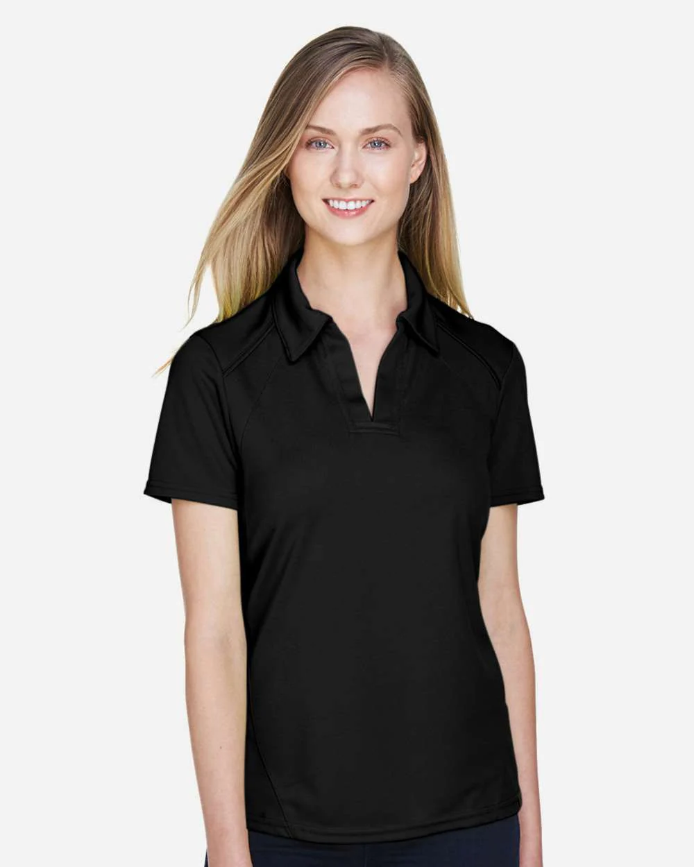 North End-78632-Women's Recycled Polyester Performance Pique Polo - Image 4