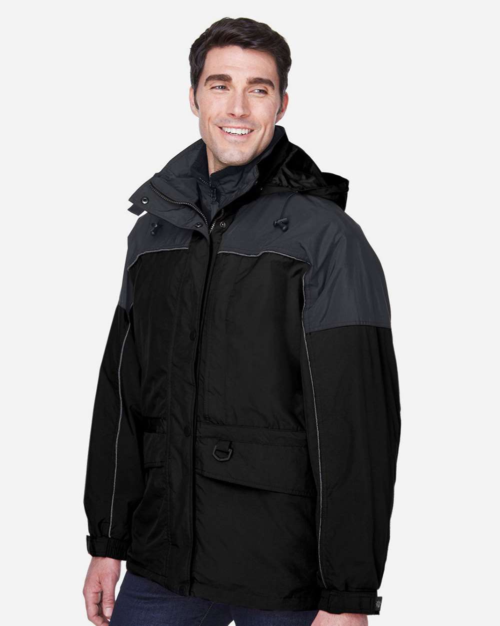 North End-88006-Men's 3-in-1 Two-Tone Parka - Image 5