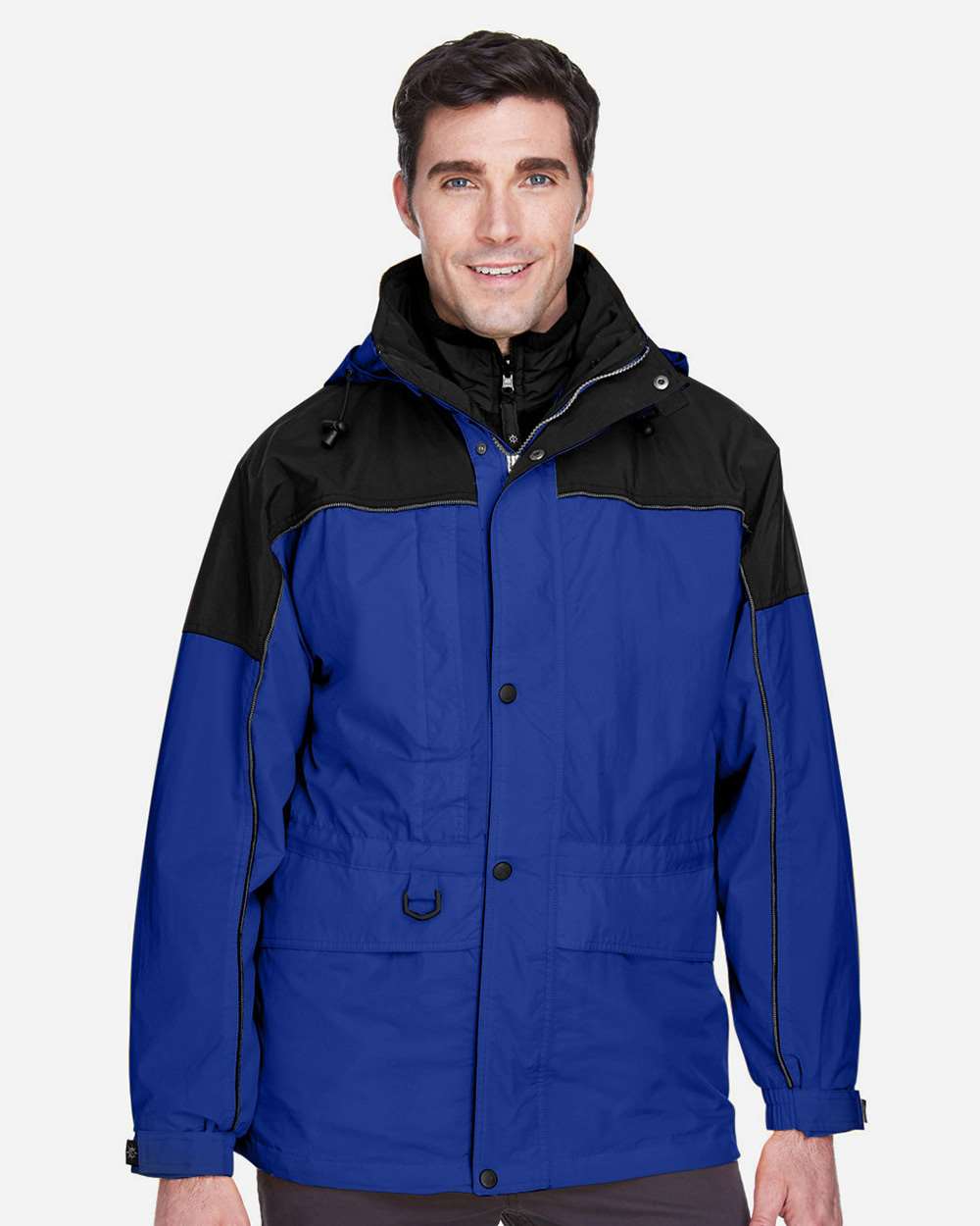 North End-88006-Men's 3-in-1 Two-Tone Parka - Image 9