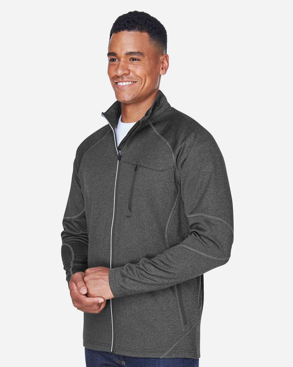 North End-88174-Men's Gravity Performance Fleece Jacket - Image 10