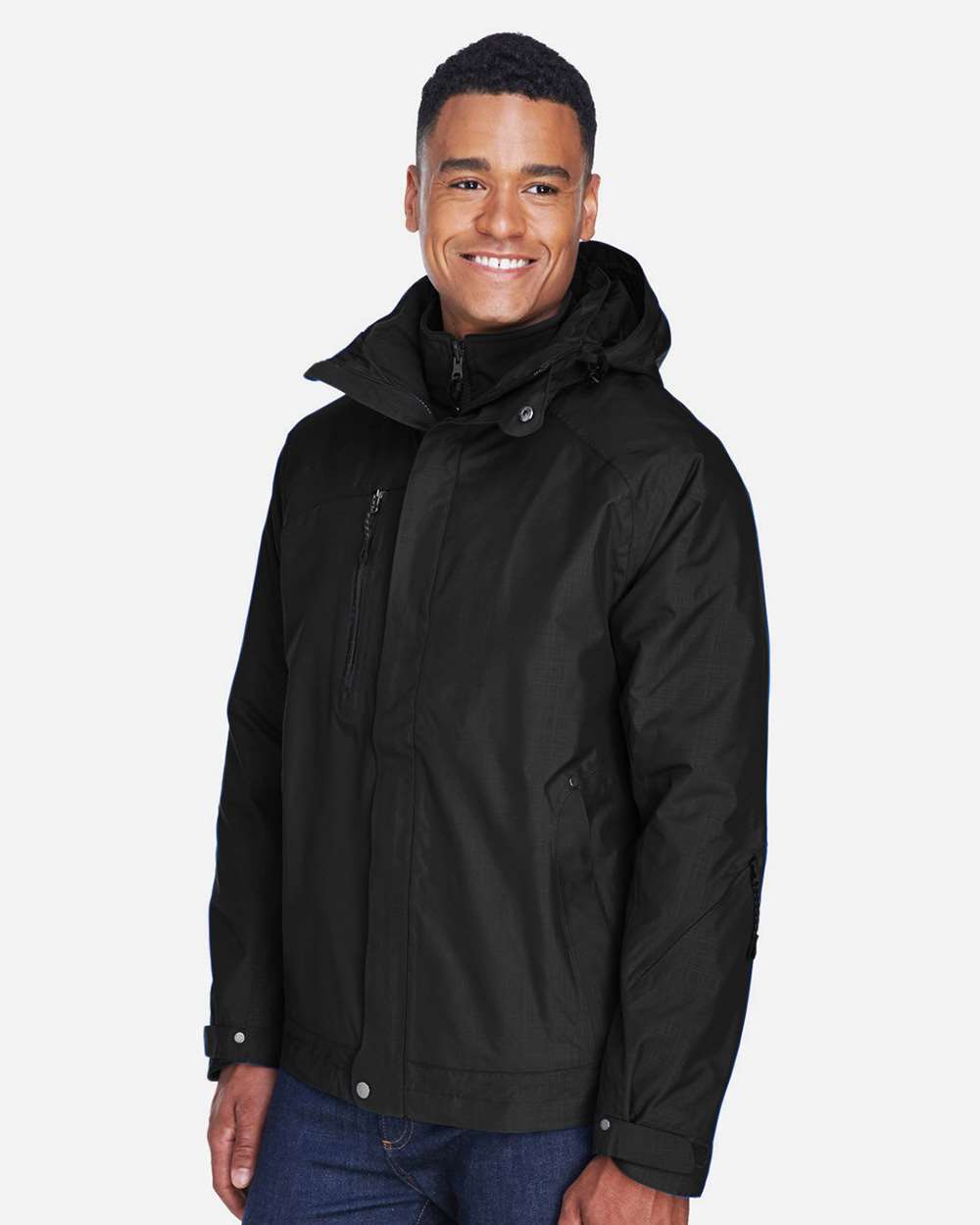 North End-88178-Men's Caprice 3-in-1 Jacket with Soft Shell Liner - Image 5