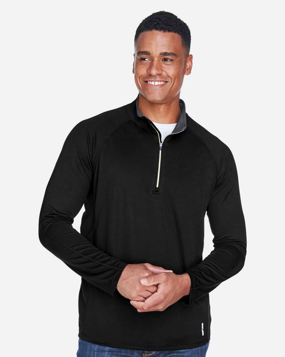 North End-88187-Men's Radar Performance Quarter-Zip Pullover - Image 4