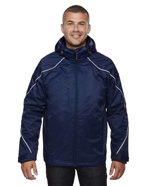 North End-88196T-Men's Tall Angle 3-in-1 Jacket with Bonded Fleece Liner - Image 2