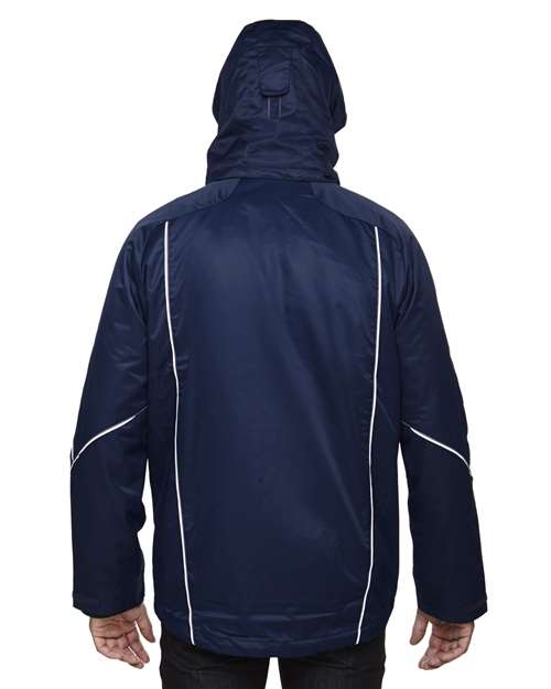 North End-88196T-Men's Tall Angle 3-in-1 Jacket with Bonded Fleece Liner - Image 4