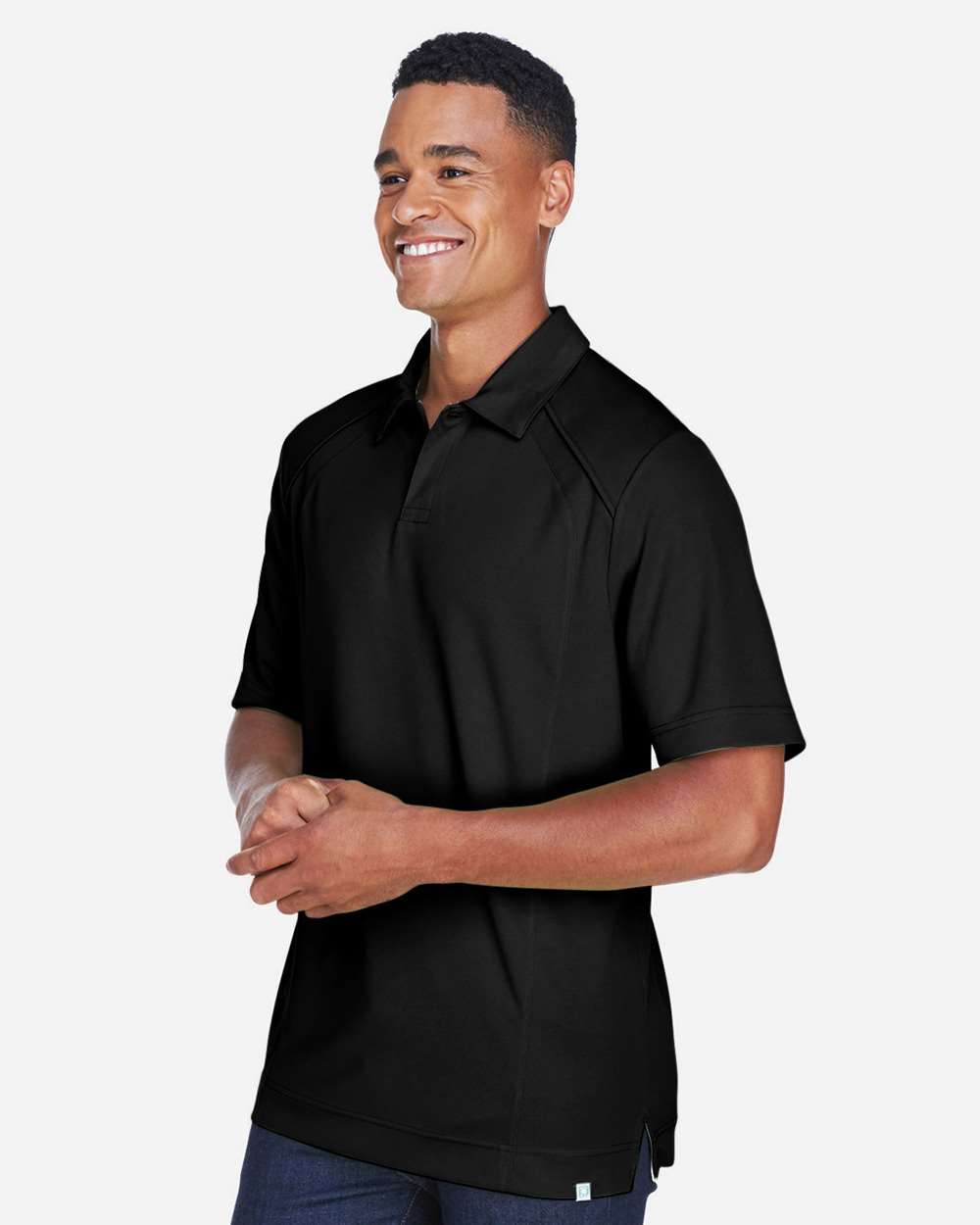 North End-88632-Men's Recycled Polyester Performance Pique Polo - Image 5