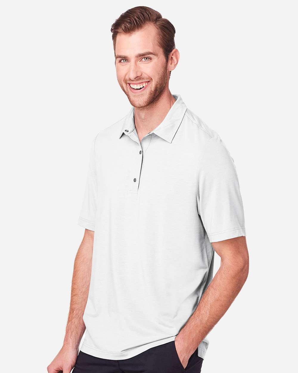 North End-NE100-Men's JAQ Snap-Up Stretch Performance Polo - Image 40