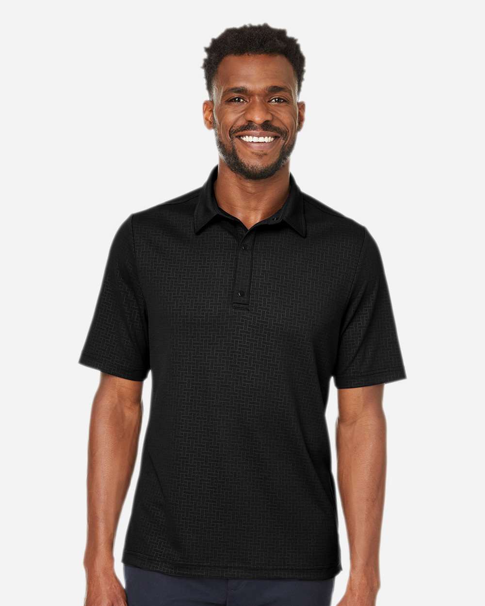 North End-NE102-Men's Replay Recycled Pique Polo - Image 5