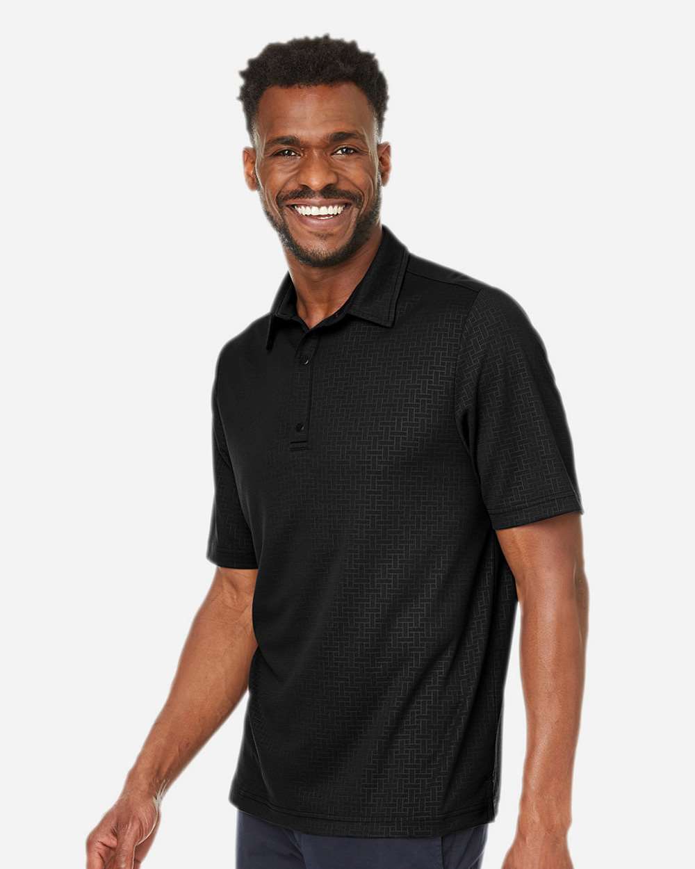 North End-NE102-Men's Replay Recycled Pique Polo - Image 6