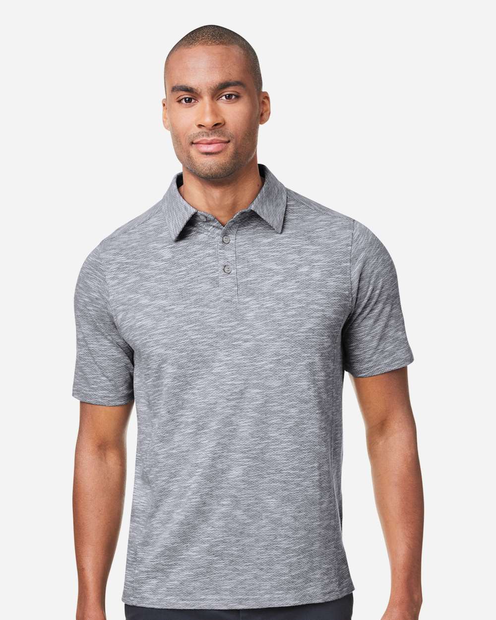 North End-NE115-Men's Eclipse Jacquard Polo - Image 17