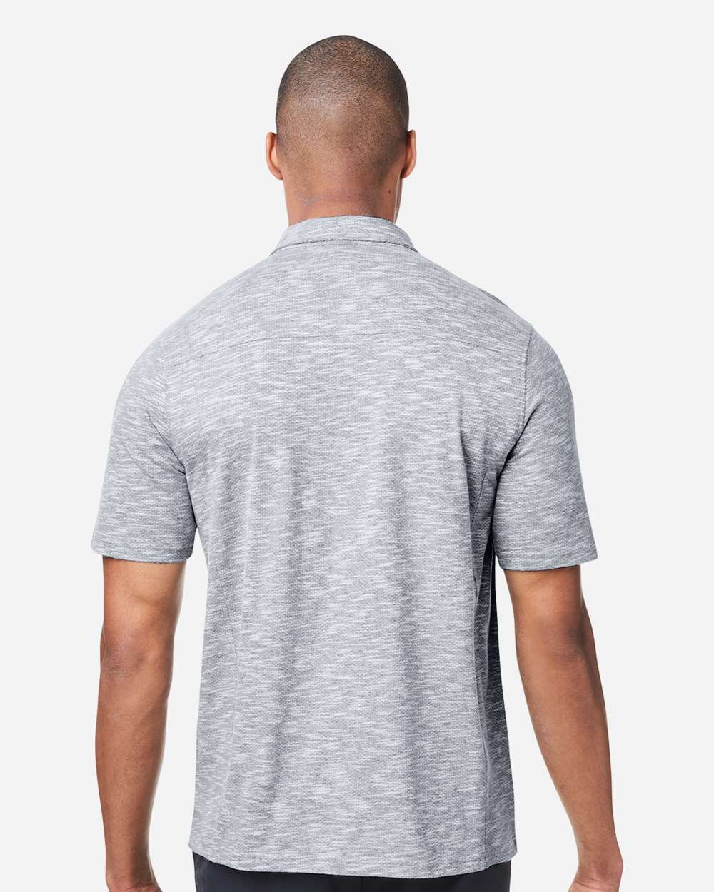 North End-NE115-Men's Eclipse Jacquard Polo - Image 7