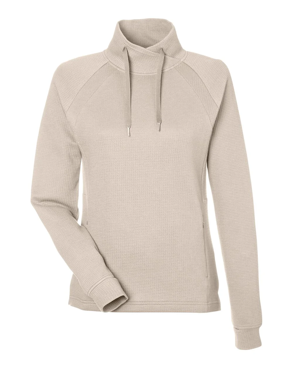 North End-NE200W-Women's Rhythm Waffle Pullover - Image 20