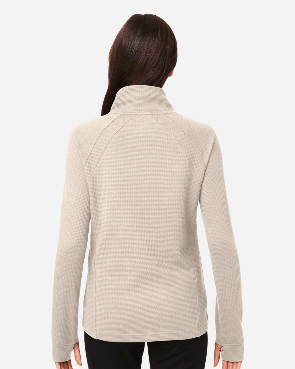 North End-NE200W-Women's Rhythm Waffle Pullover - Image 25
