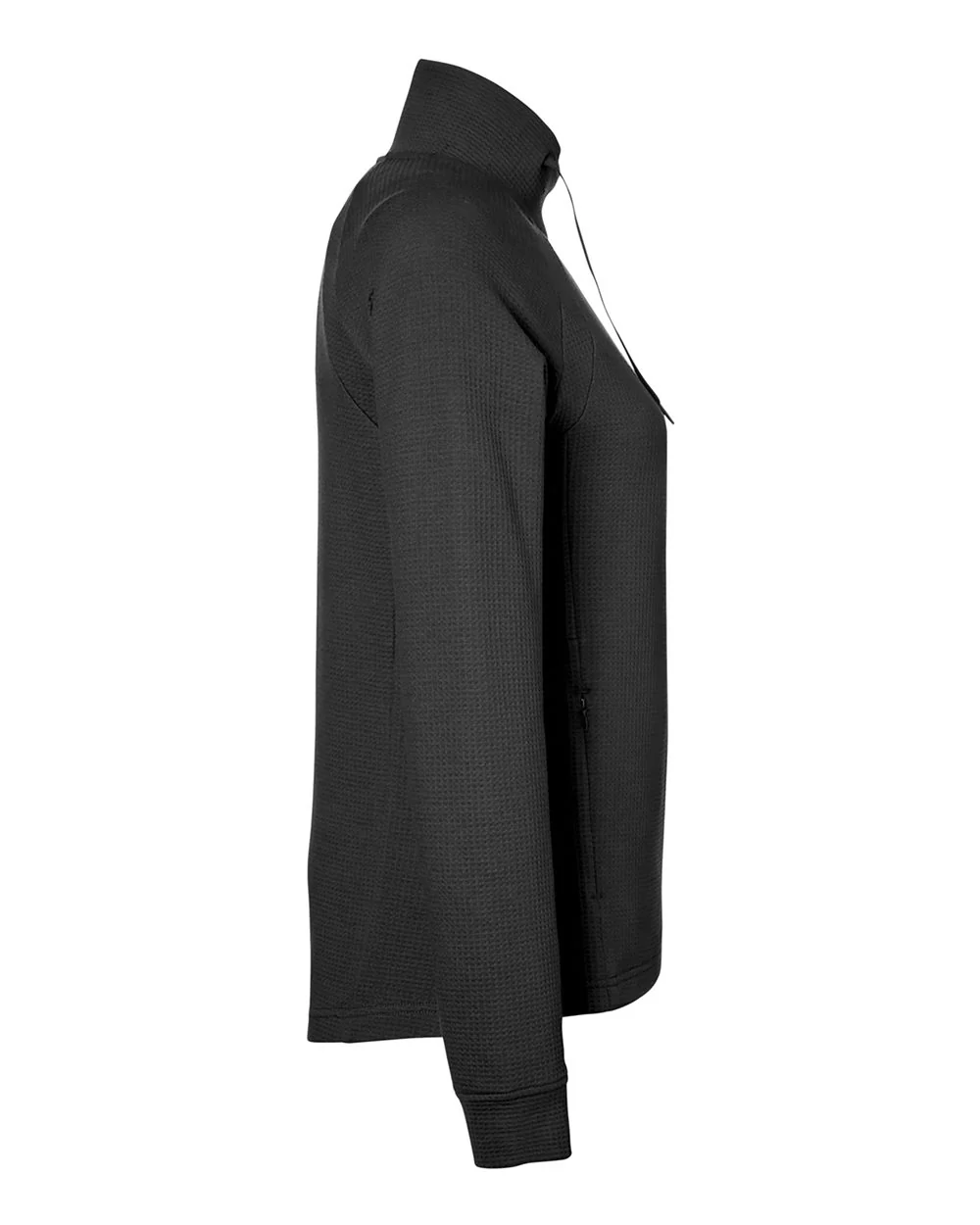 North End-NE200W-Women's Rhythm Waffle Pullover - Image 4
