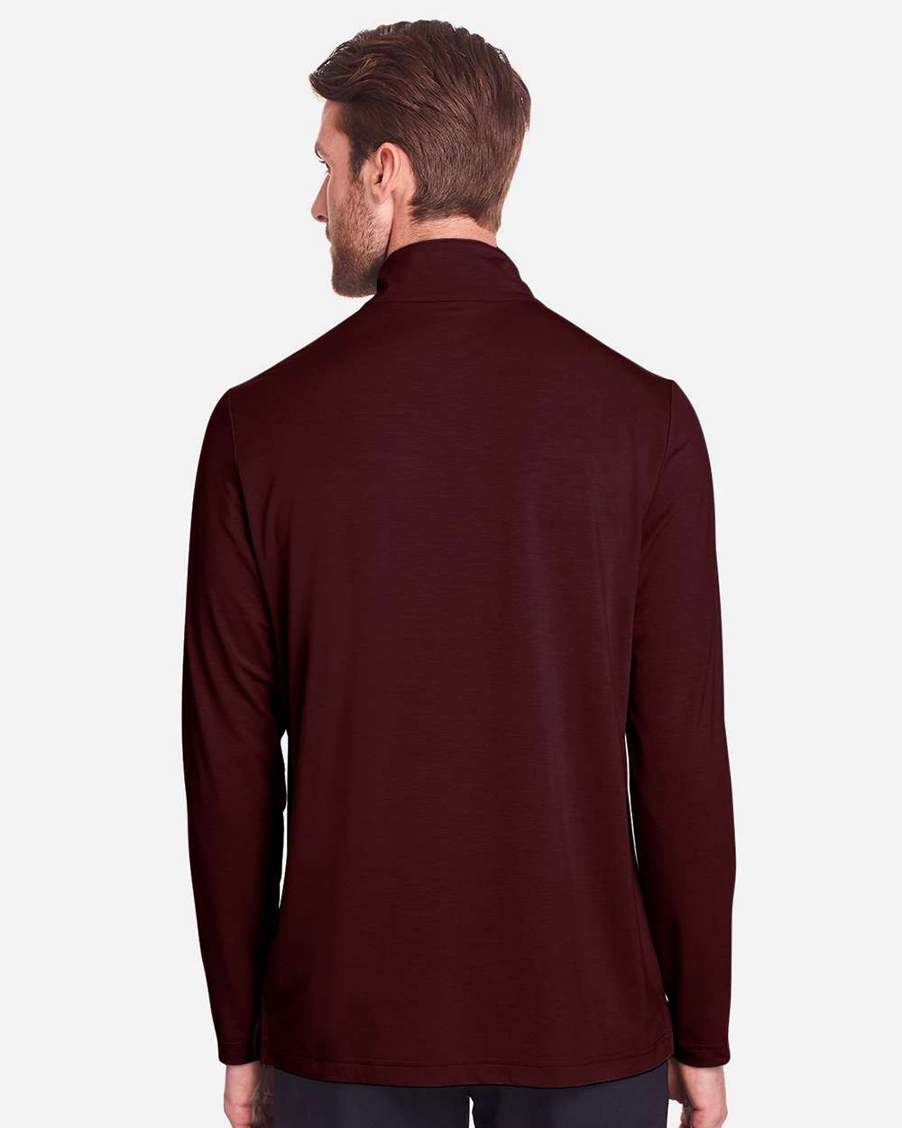 North End-NE400-Men's JAQ Snap-Up Stretch Performance Pullover - Image 11