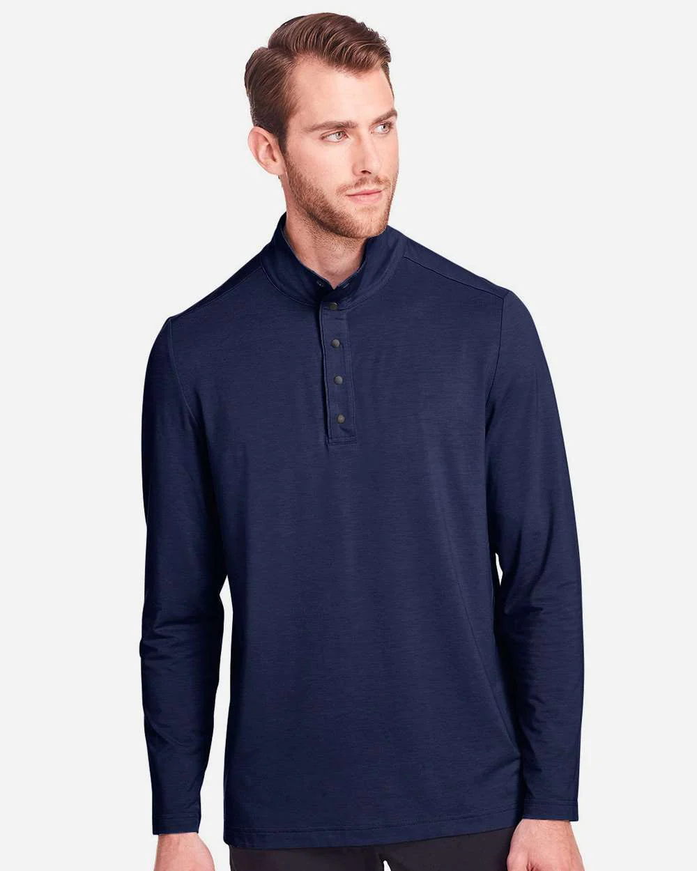 North End-NE400-Men's JAQ Snap-Up Stretch Performance Pullover - Image 19