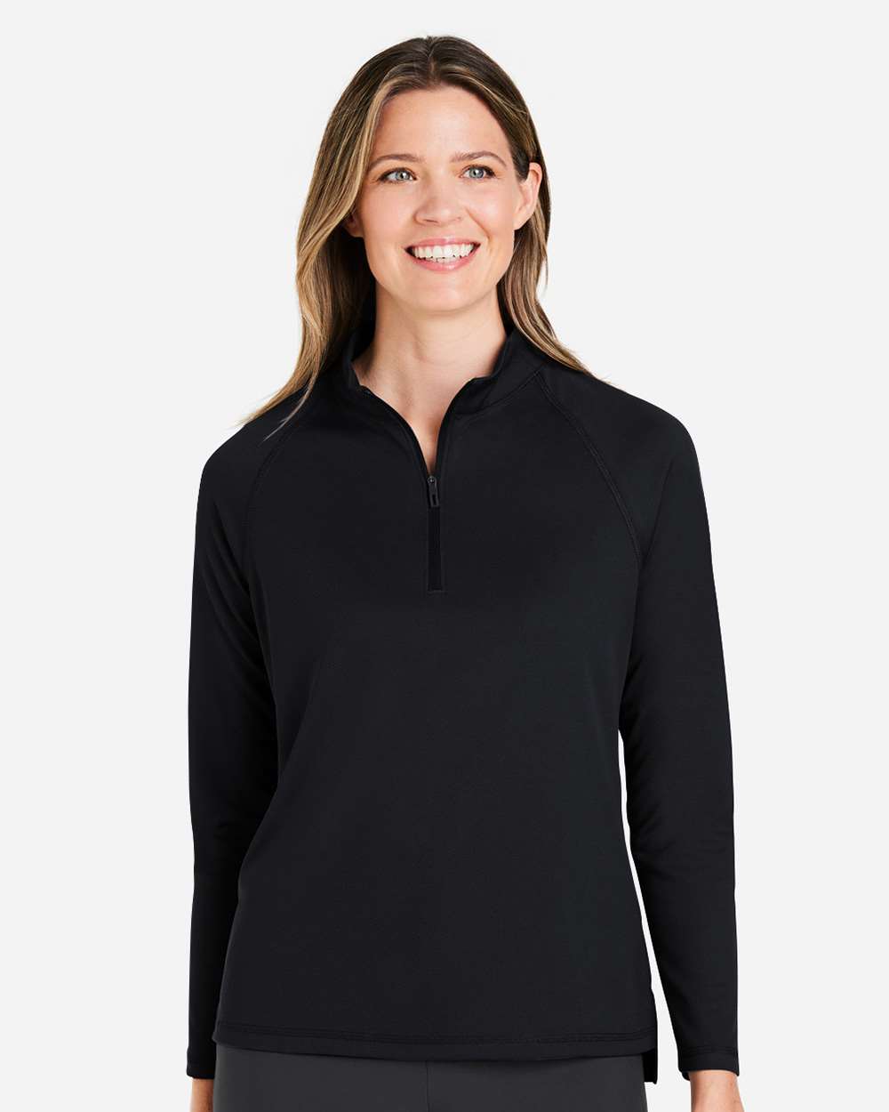 North End-NE410W-Women's Revive Coolcore® Quarter-Zip Pullover - Image 5