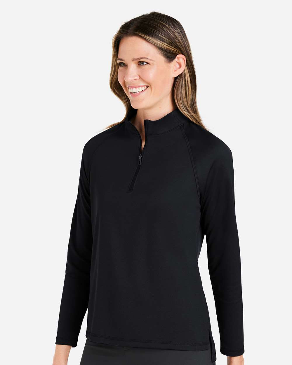 North End-NE410W-Women's Revive Coolcore® Quarter-Zip Pullover - Image 6