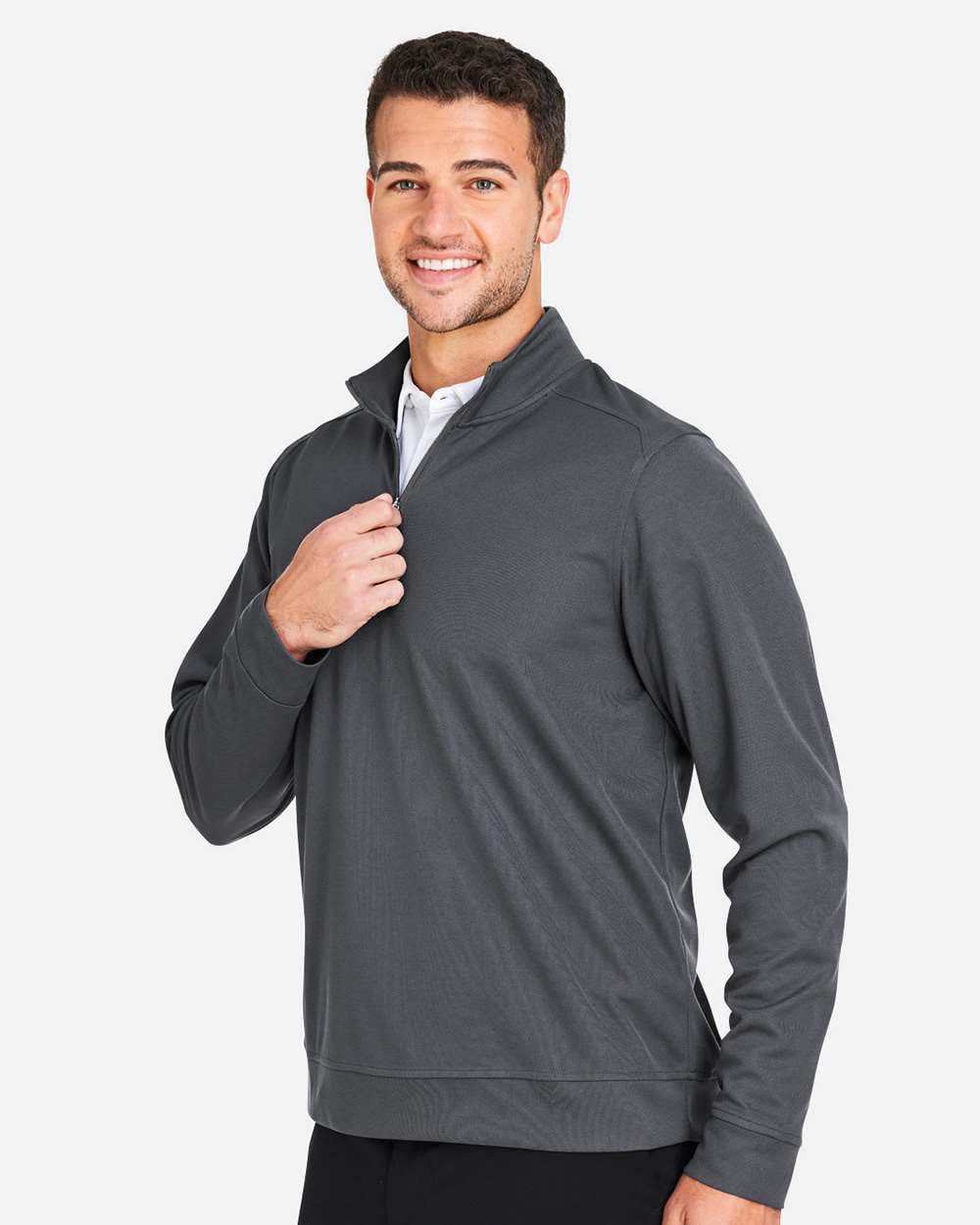 North End-NE412-Men's Express Tech Performance Pique Quarter-Zip Pullover - Image 12