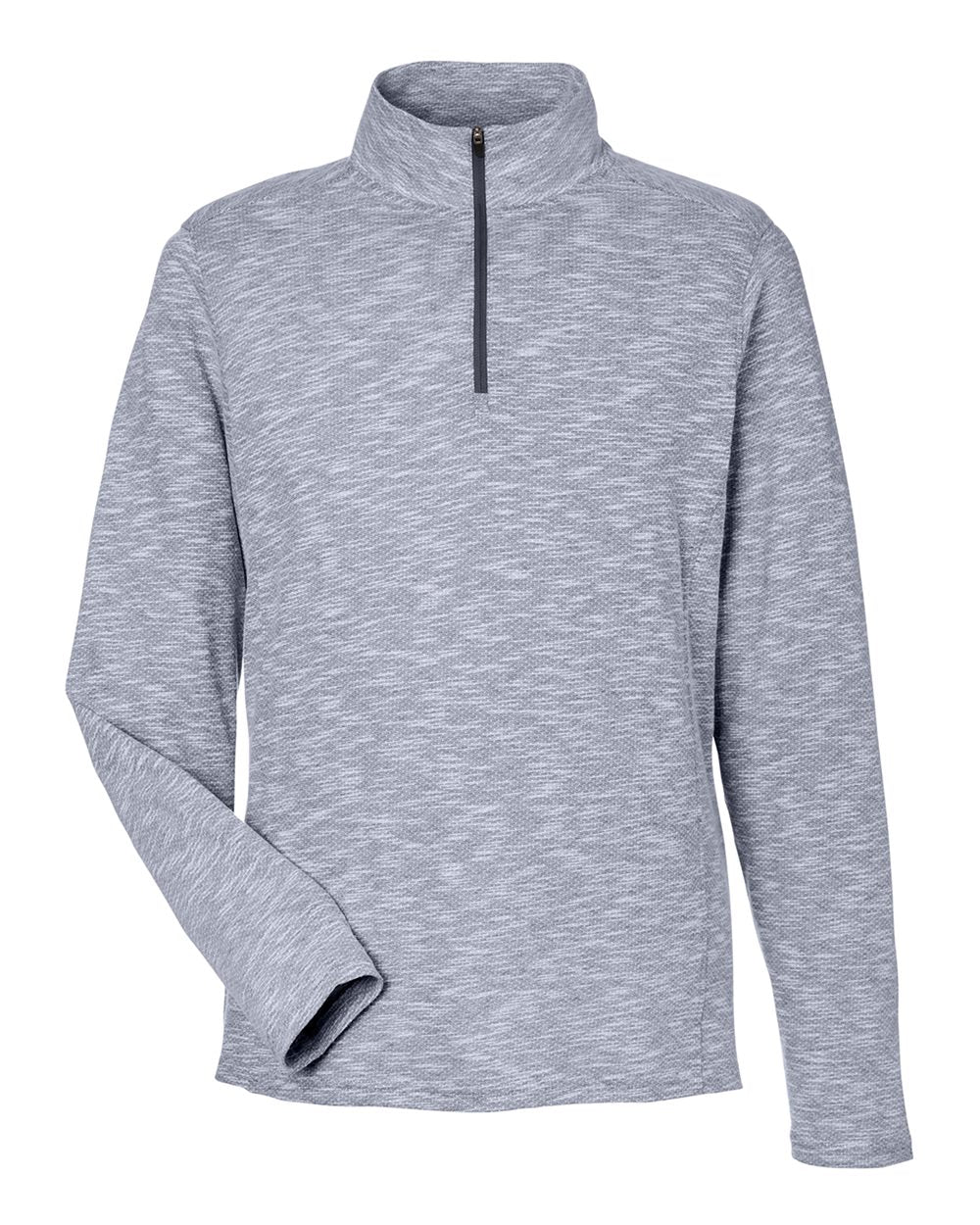 North End-NE415-Men's Eclipse Jacquard Quarter-Zip Pullover - Image 14