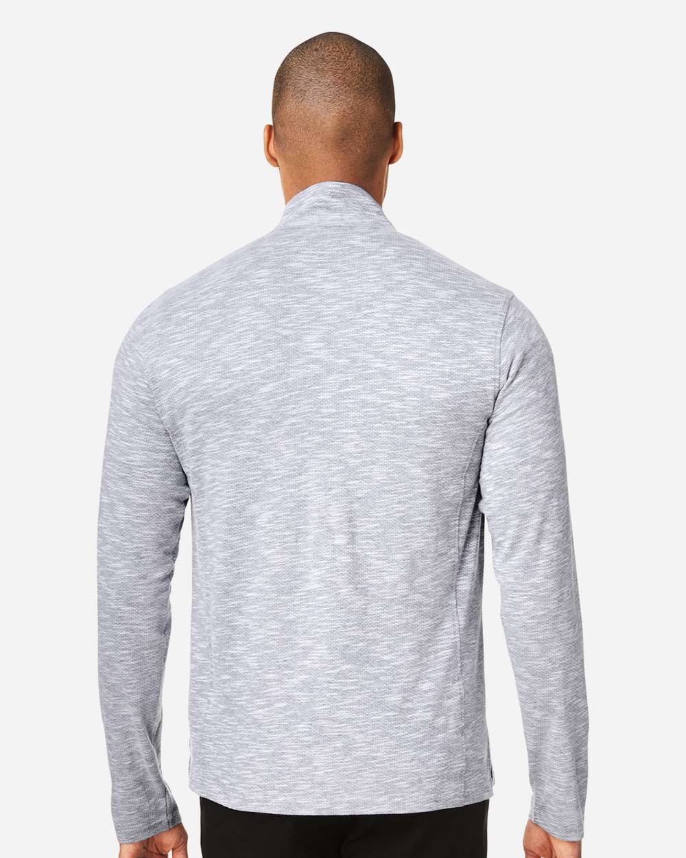 North End-NE415-Men's Eclipse Jacquard Quarter-Zip Pullover - Image 25