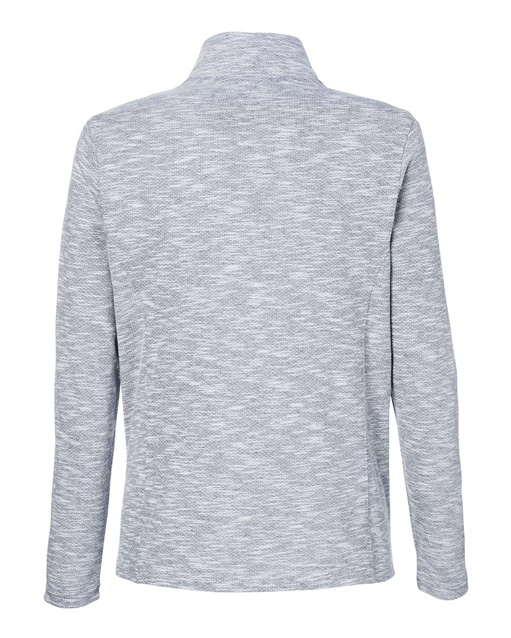 North End-NE415W-Women's Eclipse Jacquard Quarter-Zip Pullover - Image 3