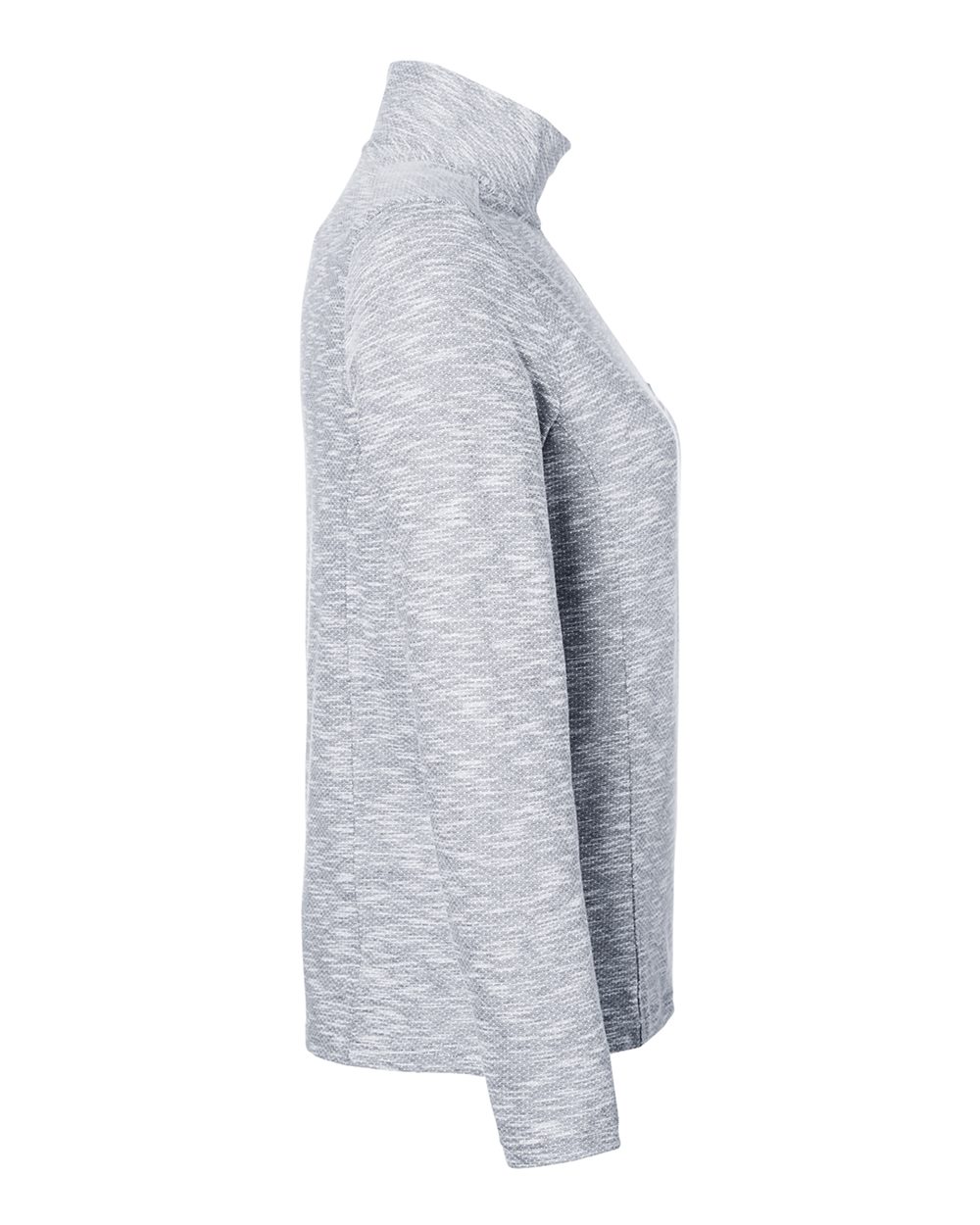 North End-NE415W-Women's Eclipse Jacquard Quarter-Zip Pullover - Image 4