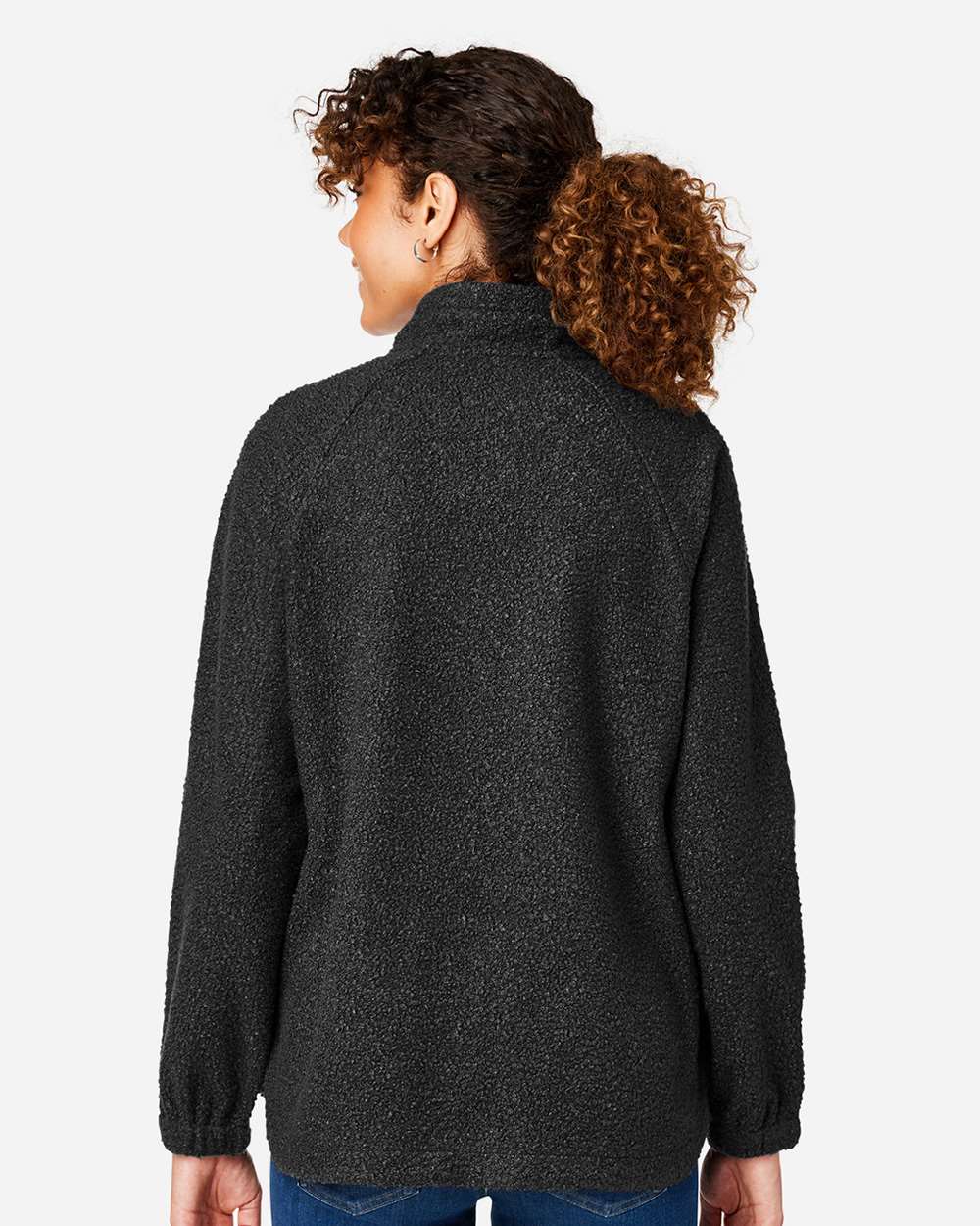 North End-NE713W-Women's Aura Sweater Fleece Quarter-Zip Pullover - Image 7