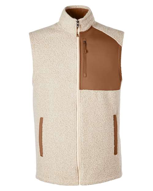 North End-NE714-Men's Aura Sweater Fleece Vest - Image 10