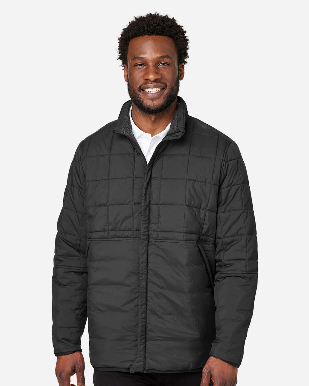 North End-NE721-Unisex Aura Fleece-Lined Jacket - Image 5