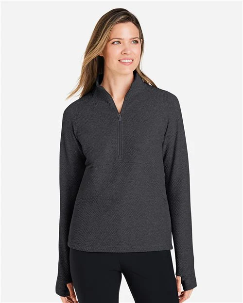 North End-NE725W-Women's Spirit Textured Quarter-Zip Pullover - Image 21