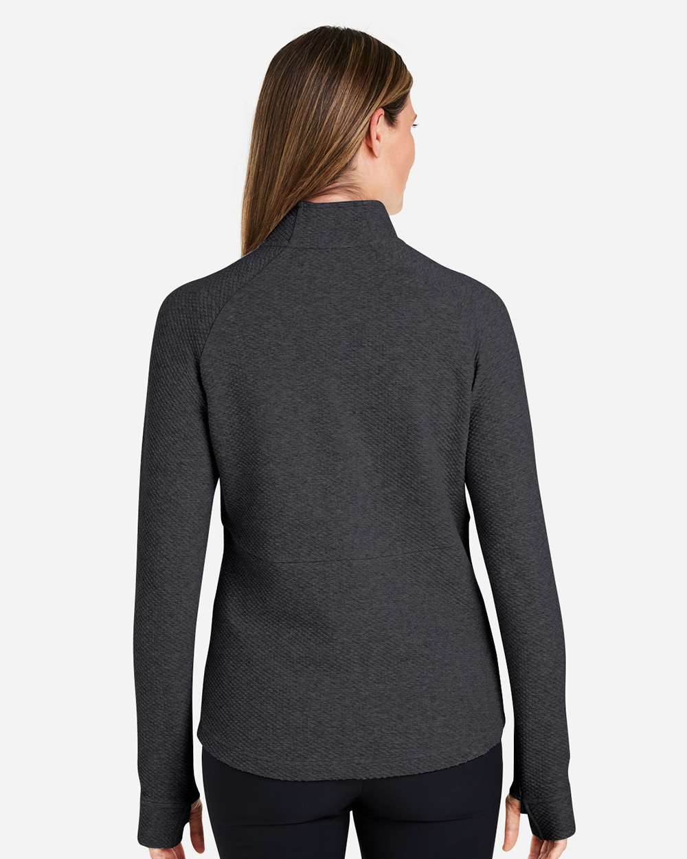 North End-NE725W-Women's Spirit Textured Quarter-Zip Pullover - Image 7
