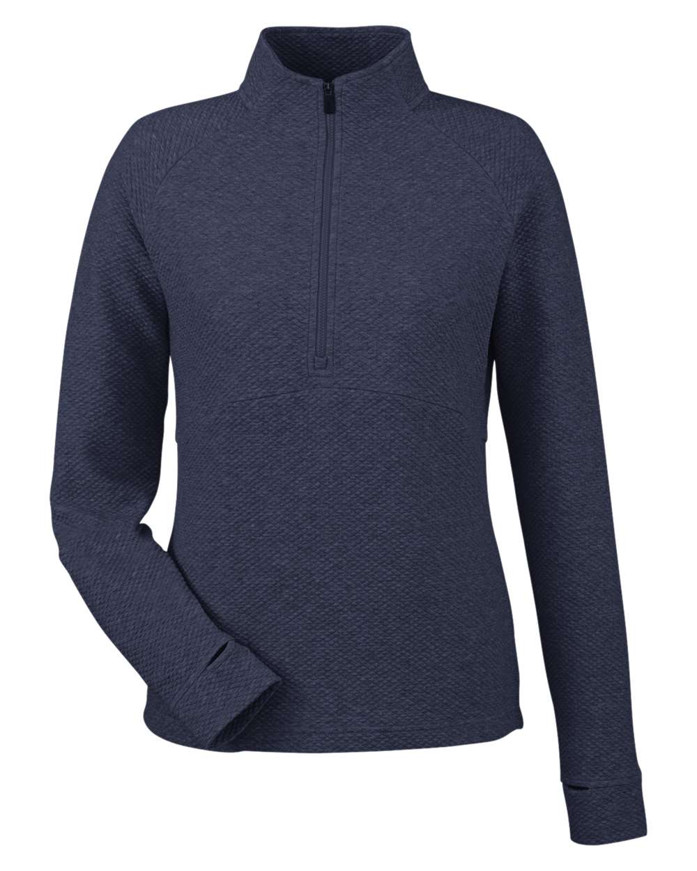 North End-NE725W-Women's Spirit Textured Quarter-Zip Pullover - Image 8
