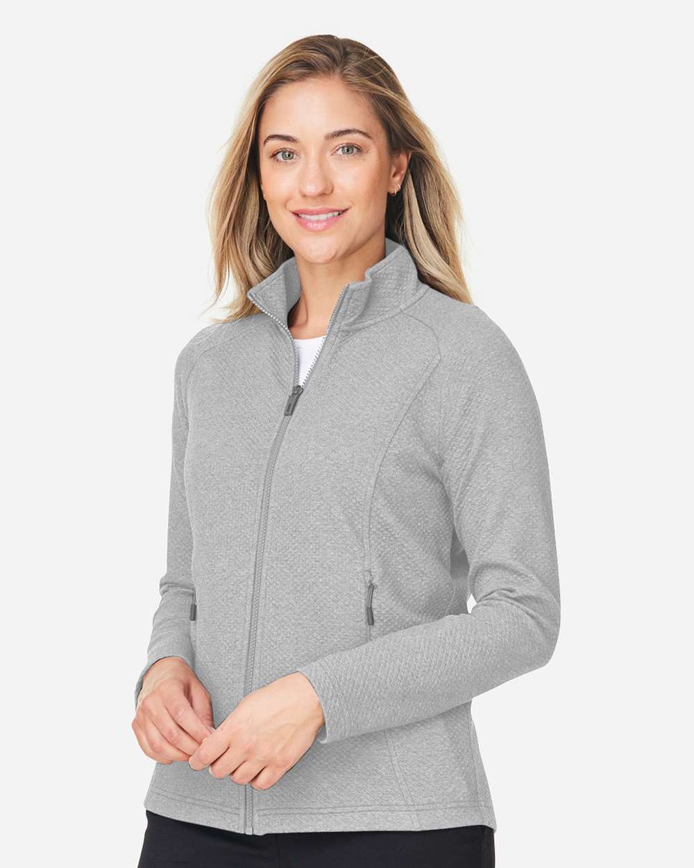 North End-NE727W-Women's Spirit Textured Full-Zip - Image 18