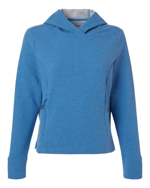 North End-NE729W-Women's Spirit Textured Hooded Pullover - Image 4