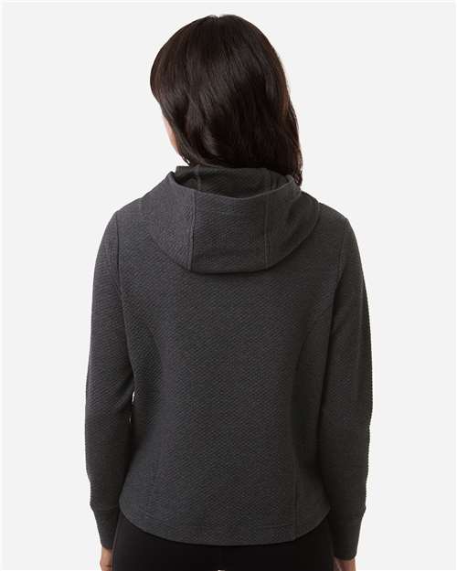 North End-NE729W-Women's Spirit Textured Hooded Pullover - Image 9