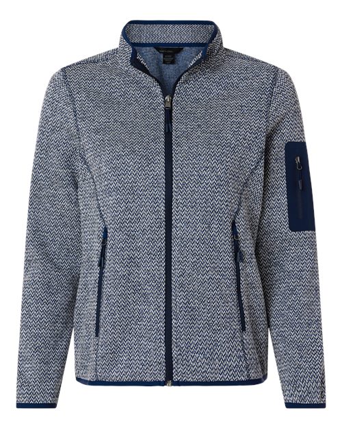 North End-NE730W-Women's Jasper Full-Zip Fleece Jacket - Image 3
