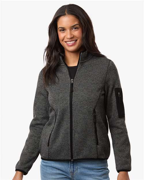 North End-NE730W-Women's Jasper Full-Zip Fleece Jacket - Image 5