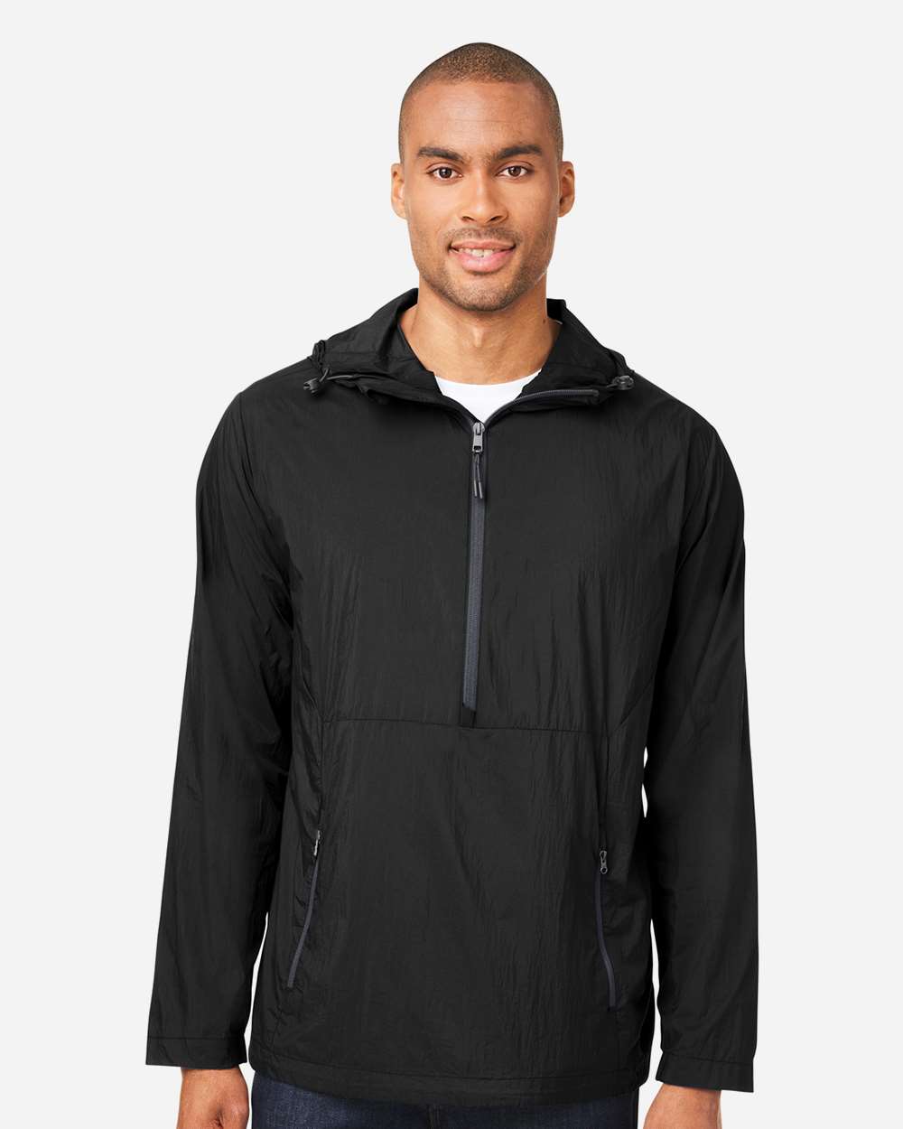 North End-NE810-Men's Aura Lightweight Packable Anorak - Image 5