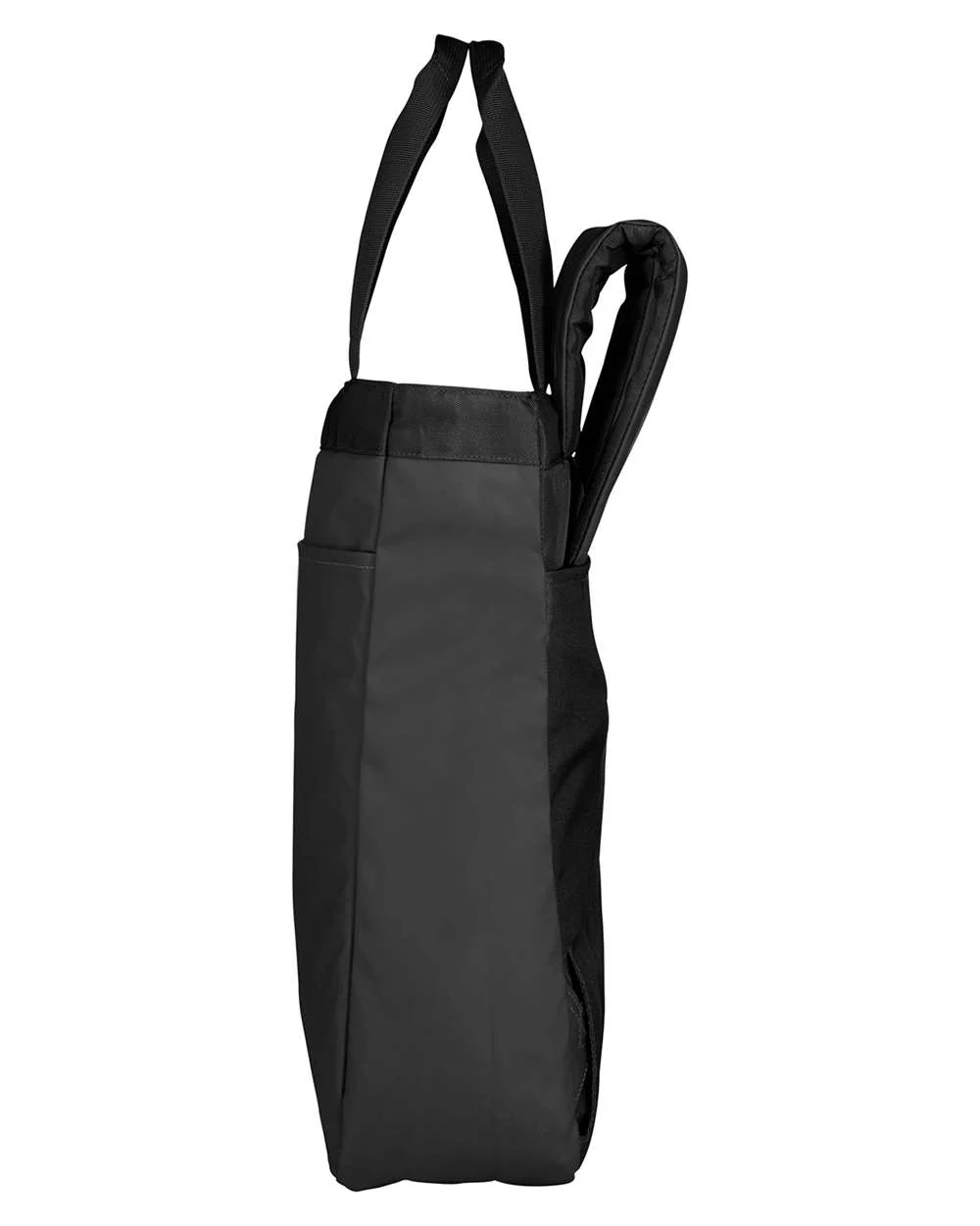 North End-NE901-Unisex Reflective Convertible Laptop Backpack Tote Bag - Image 4
