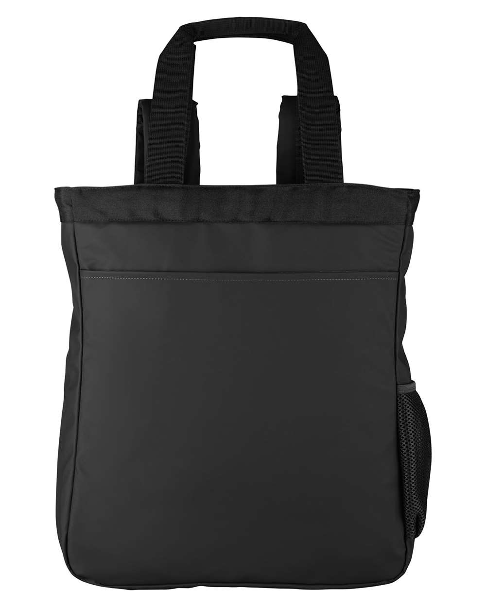 North End-NE901-Unisex Reflective Convertible Laptop Backpack Tote Bag - Image 5