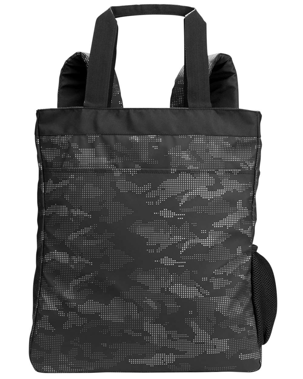 North End-NE901-Unisex Reflective Convertible Laptop Backpack Tote Bag - Image 6