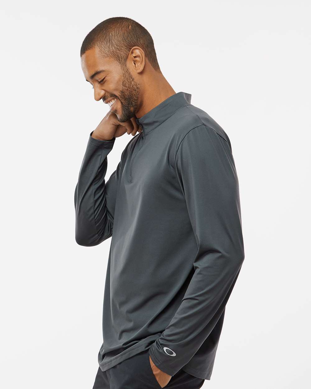 Oakley-FOA402997-Team Issue Podium Quarter-Zip Pullover - Image 18