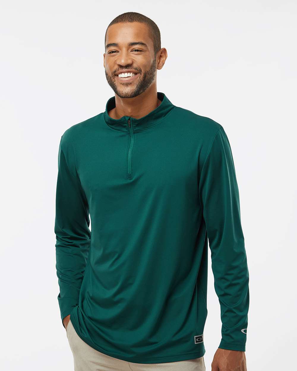 Oakley-FOA402997-Team Issue Podium Quarter-Zip Pullover - Image 29
