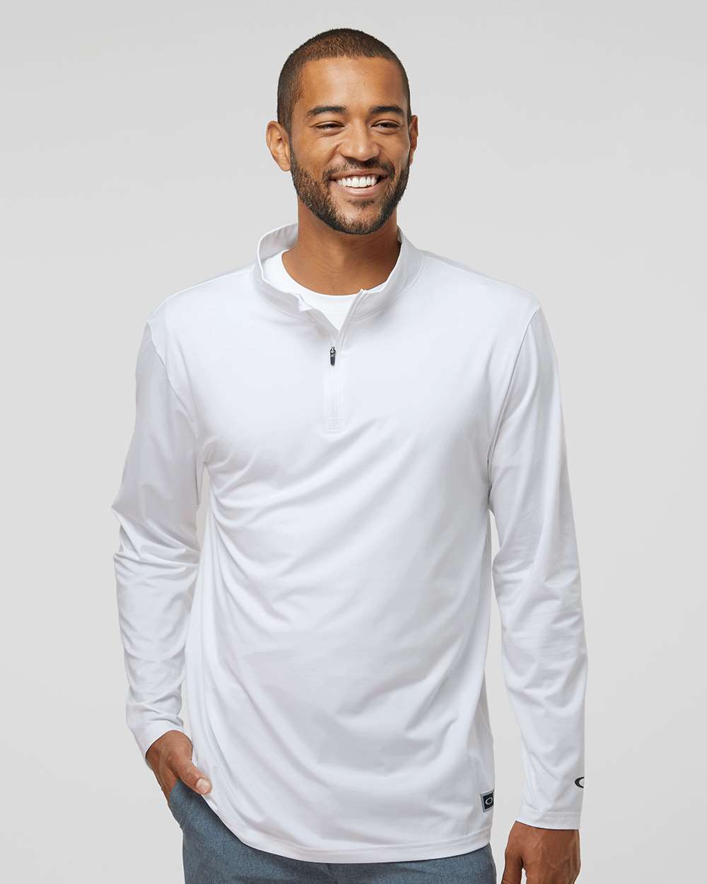 Oakley-FOA402997-Team Issue Podium Quarter-Zip Pullover - Image 47