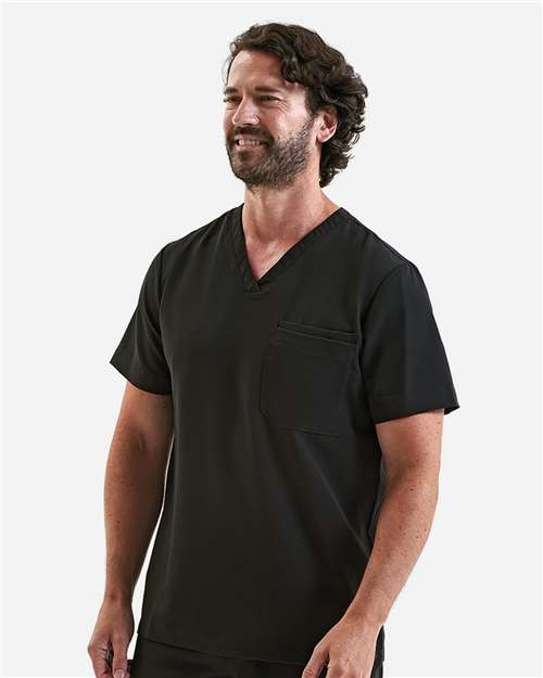 Onna-NN200-Men's Limitless V-Neck Stretch Scrub Top - Image 9