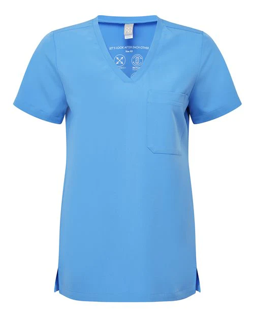 Onna-NN300-Women's Limitless V-Neck Stretch Scrub Top - Image 4