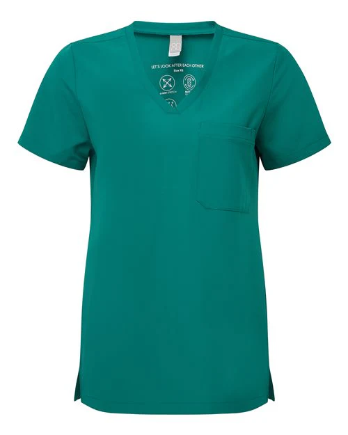 Onna-NN300-Women's Limitless V-Neck Stretch Scrub Top - Image 5