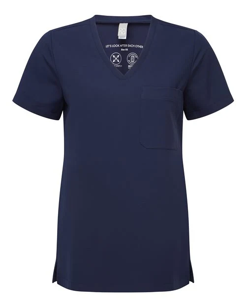 Onna-NN300-Women's Limitless V-Neck Stretch Scrub Top - Image 7