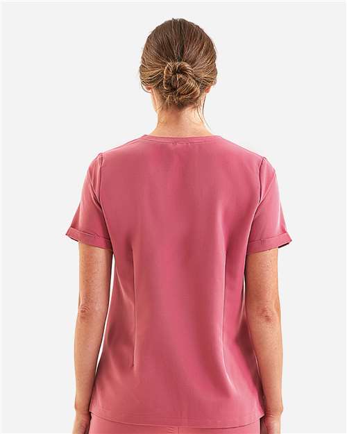 Onna-NN310-Women's Invincible V-Neck Stretch Scrub Top - Image 13